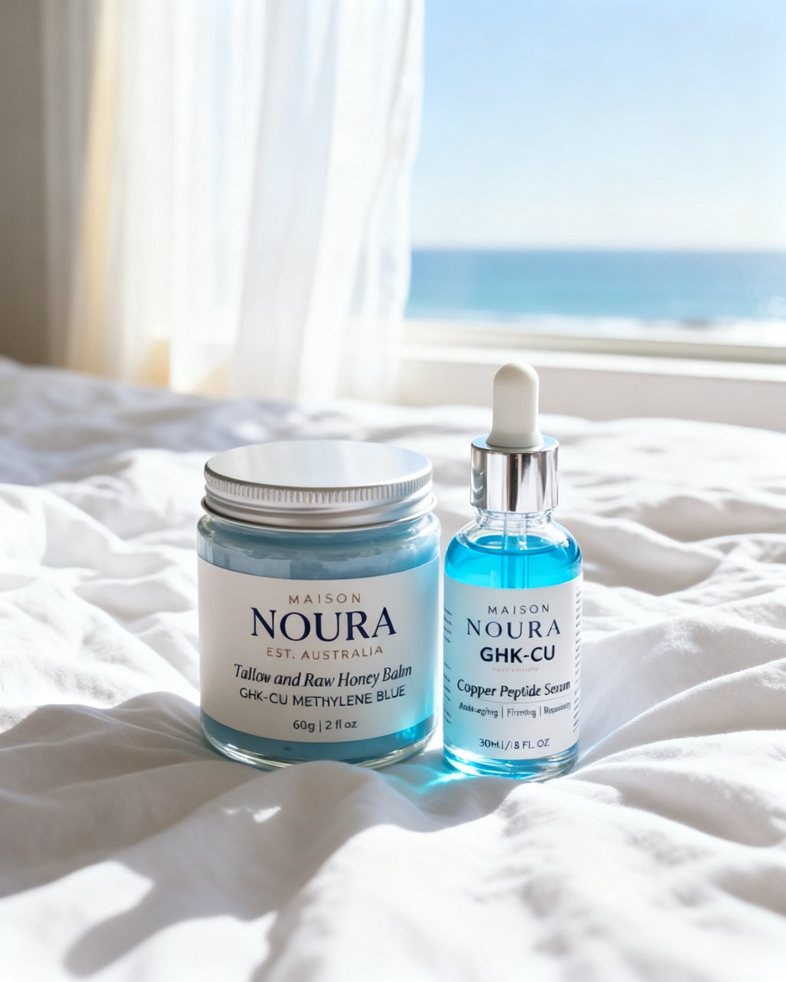 Maison Noura balm and serum duo